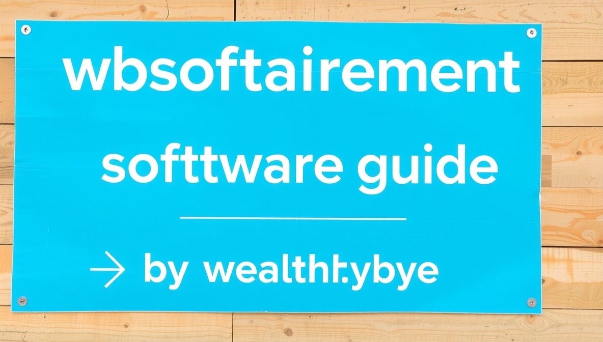 wbsoftwarement software guide by wealthybyte