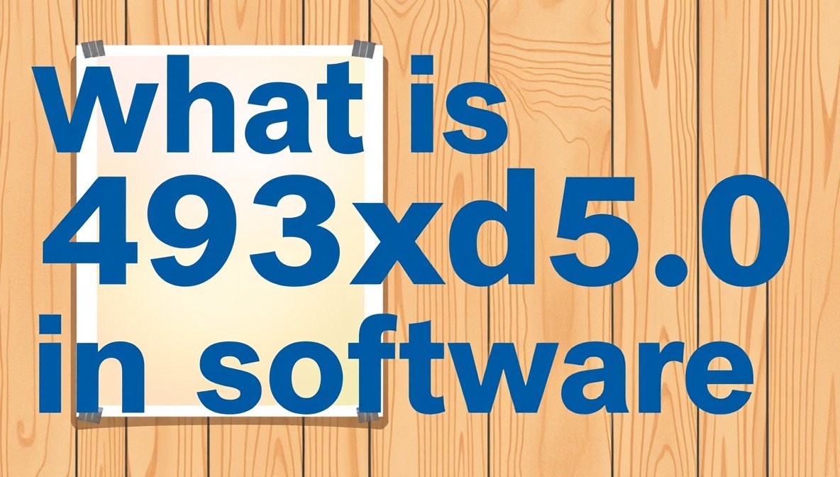 what is 493xds5.0 in software